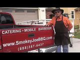 smokey joe bbq brisket on weber