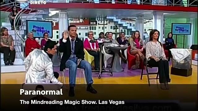 Best Las Vegas hypnosis/hypnotist Show 2015. Mindreading Magic show Paranormal