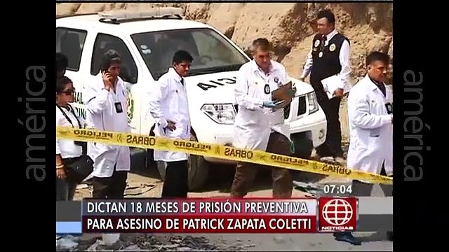 Zapata Coletti: 18 meses de prisión preventiva para asesinos