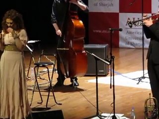 Lena Chamamyan at AUS (American University of Sharjah) Concert (لينا شاماميان) Sham - شام