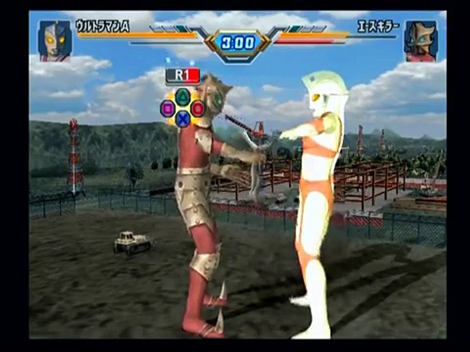ウルトラマンFE3 登場シーン + 必殺技集 -ウルトラマン編-