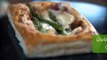 Goats Cheese and Asparagus and Caramelised Onion Tarts Using Jus Rol Puff Pastry
