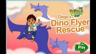 new Diego's Dino Flyer Rescue Games Help Diego Rescue Dinosaurs HD full New