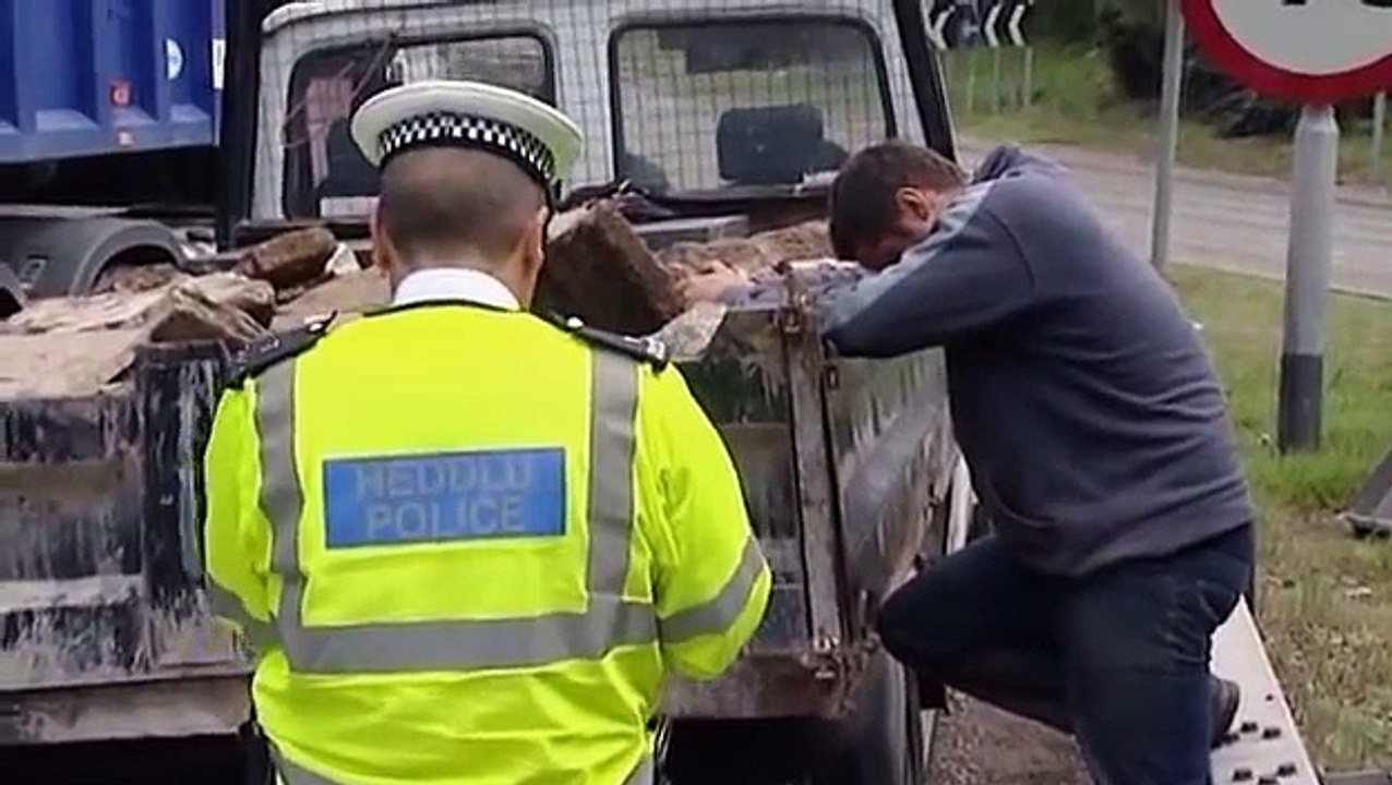 1of2 Traffic Cops Jag Saracen Tonyrefail