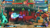Ultra Street Fighter IV battle: Ryu (MODIFADED702) vs Blanka (Riot Guard)