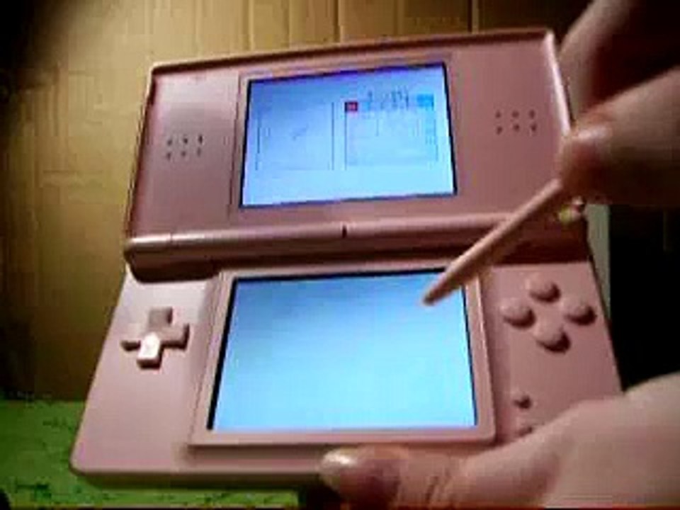 my PINK ds lite! (OLD video)