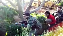 Une opération des forces spéciales syriennes dans la banlieue sud ouest de la ville d'Idleb