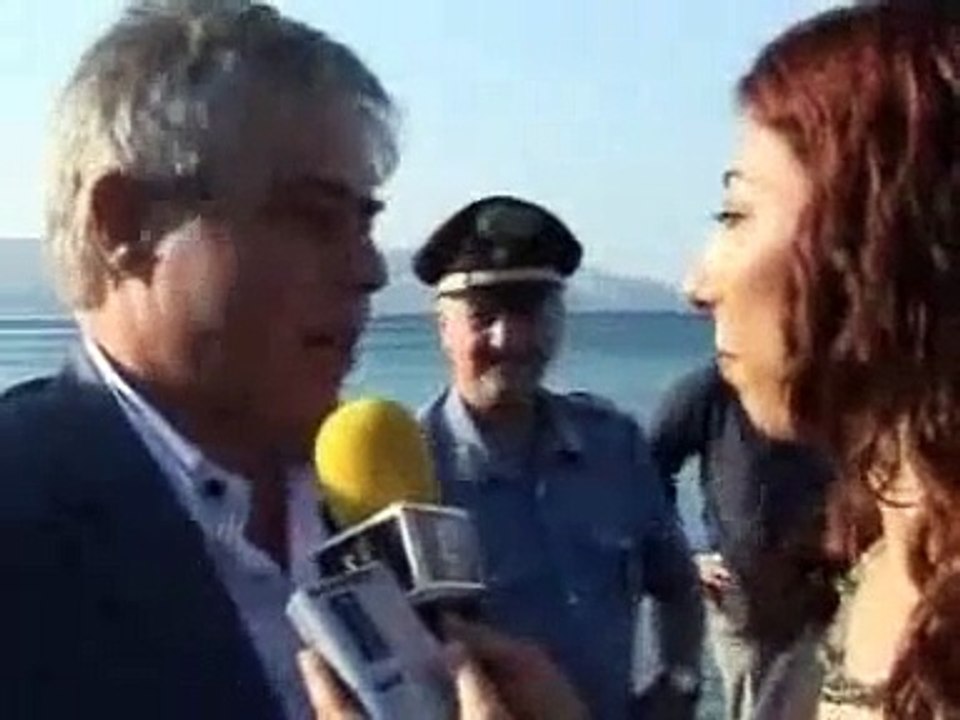 Elisabetta Gregoraci e Flavio Briatore a Soverato