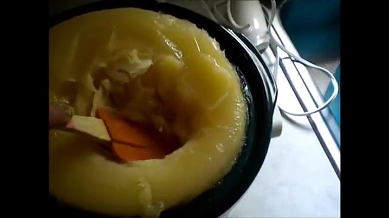 Making Hot Process Soaps - Porridge Vegan HP