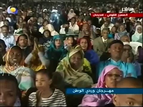 Ethiopian: music: Teddy Afro Performing Sudanese music in Khartoum