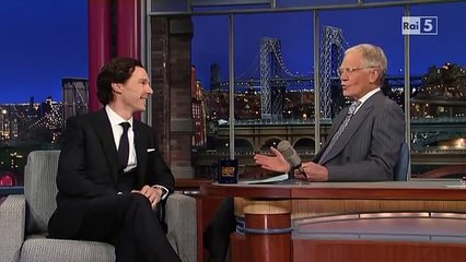 Benedict Cumberbatch @ David Letterman Show 09/05/13 SUB ITA