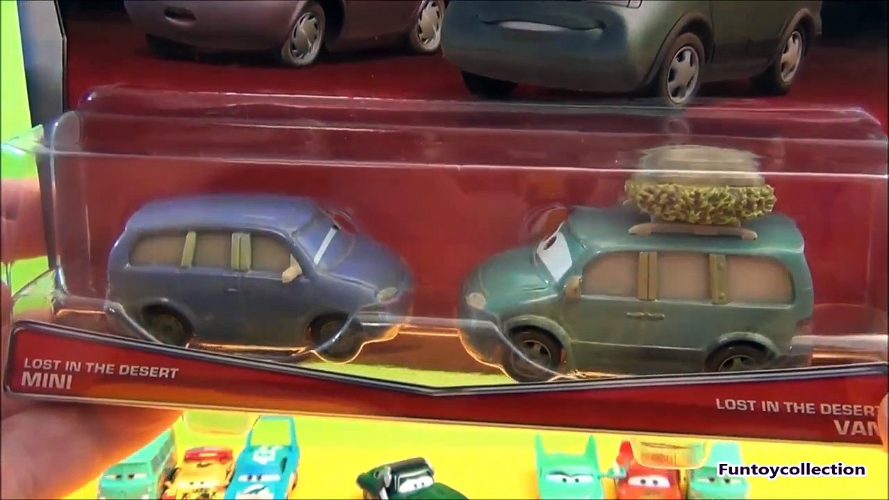 Disney/Pixar Cars Mattel Diecast Hobbscap Lost in the Desert Mini Van Review by Funtoycollection