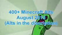 Minecraft alts - August 2015