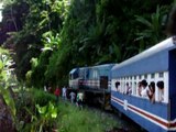 ISAG .TOUR EN TREN  a limon   Costa Rica CRUZANDO EL PUENTE DEL PACUARE