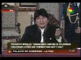 Evo Morales afirma que la economía boliviana está mejor sin EE.UU. y el FMI