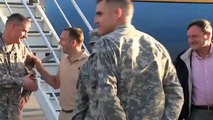Gen Petraeus Arrives to Kabul, Afghanistan - B Roll