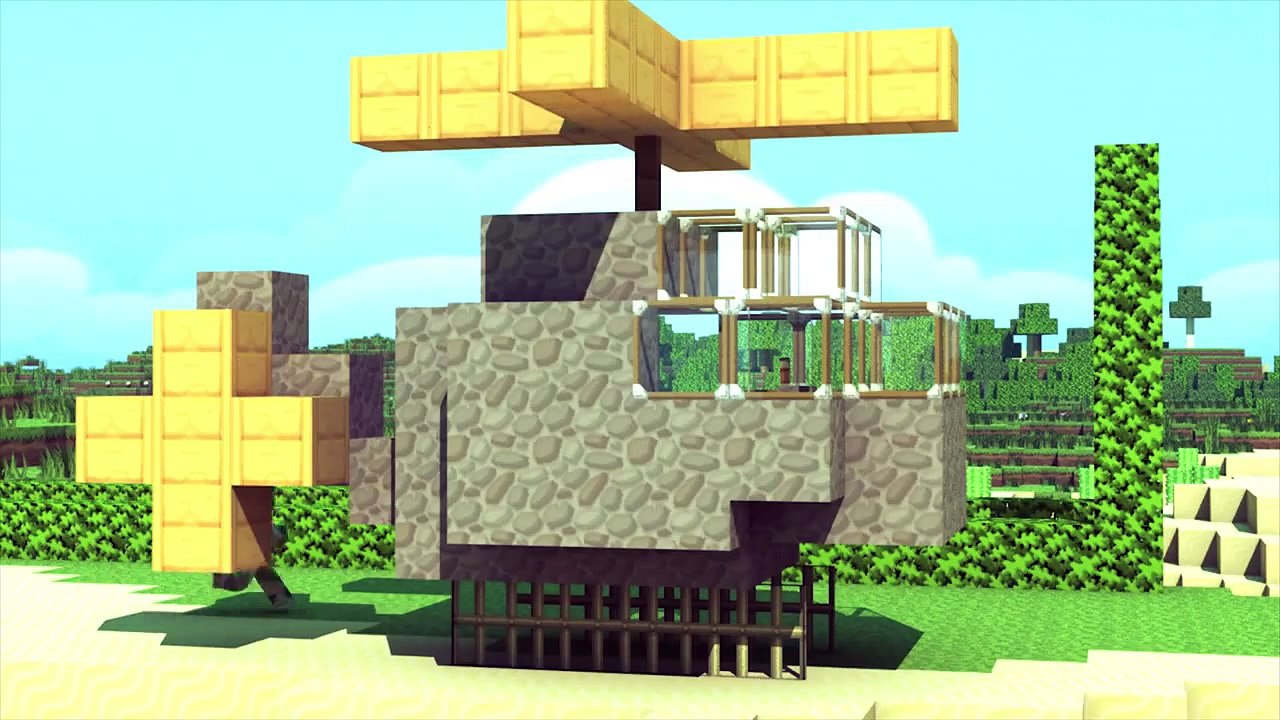 GET TO THE CHOPPAAAAAAA (Minecraft Animation)
