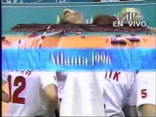 PERU VS CANADA - ATLANTA 1996  preliminar voley femenino