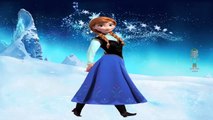 Frozen Elsa And Anna Singing Finger Family Children Nursery Rhymes | Frozen Cartoons For Kids