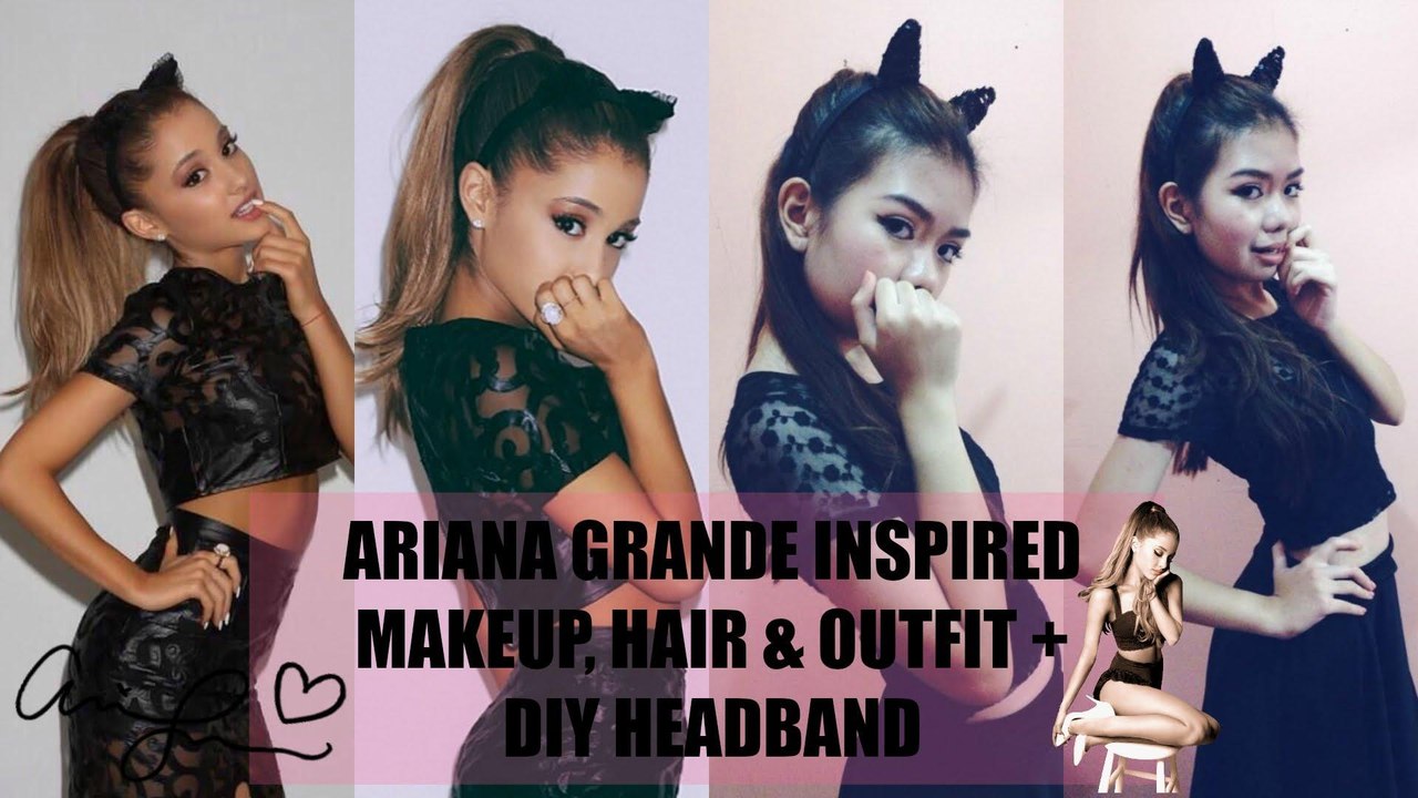 Ariana grande cat outlet ears outfit