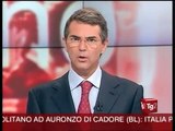 Tg2 e Tg1: Il Presidente Napolitano ad Auronzo per le Dolomiti