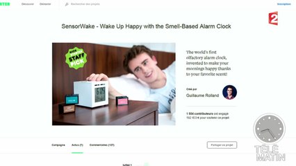 Le projet de réveil olfactif dont tout le monde parle ! - 2015/08/17