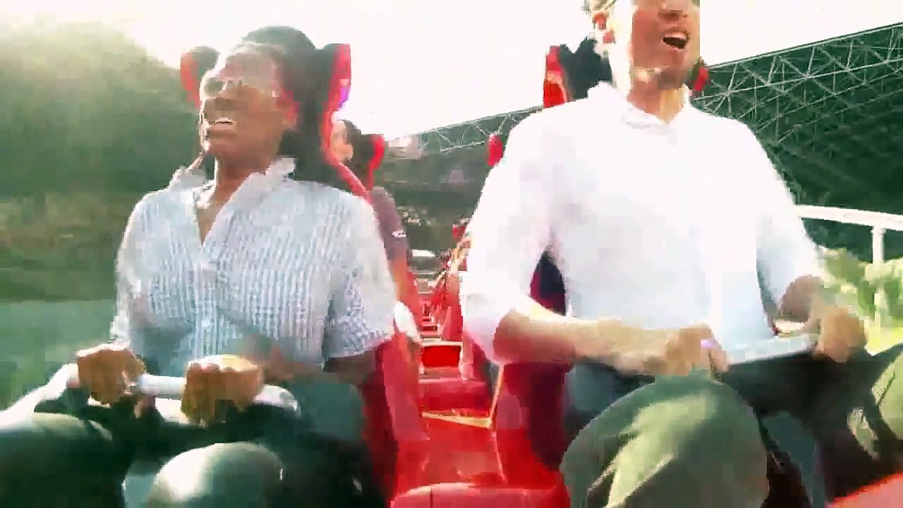 A ride on the Formula Rossa rollercoaster at Ferrari World in Abu Dhabi