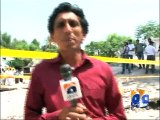 Police collect evidence from Attock blast site-Geo Reports-17 Aug 2015