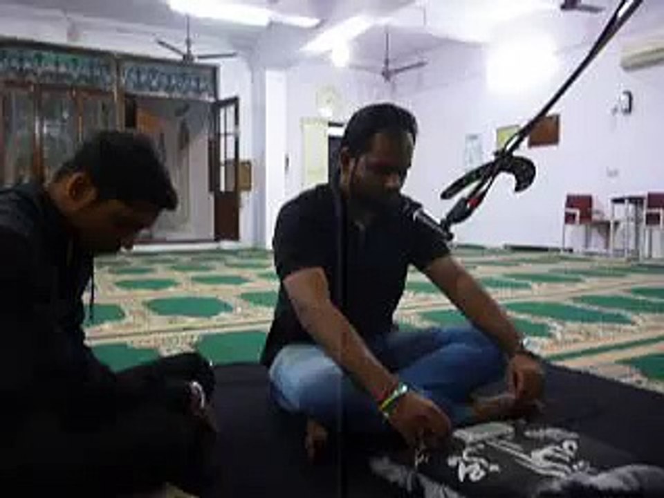 Salami jab gaye Abbas(a.s) maare salam recited by Adnan Naqvi