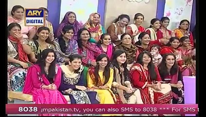 Good Morning Pakistan With Nida Yasir on ARY Digital Part 1 - 17th August 2015