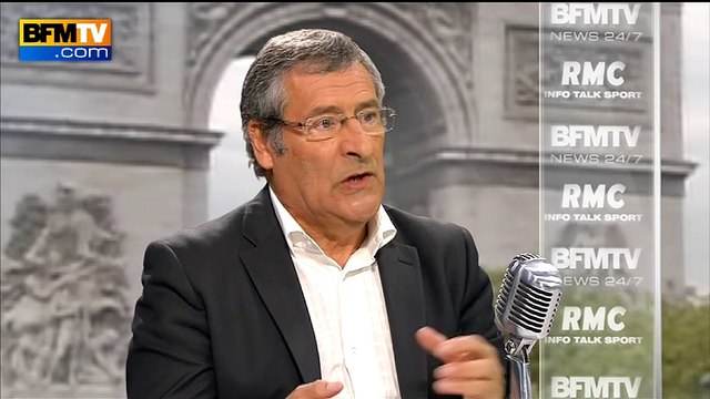 Gilles Bœuf face à Jean-Jacques Bourdin en direct