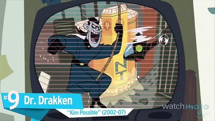 Top 10 Funny Cartoon Villains