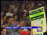 Green Party 1996 Convention - Nader Acceptance (part two)