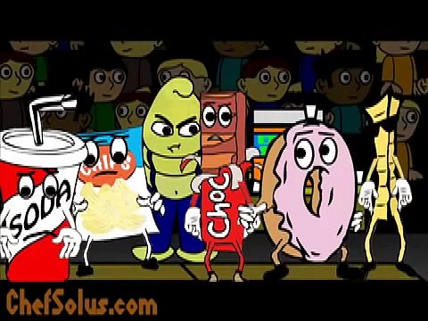 Part 3! Fun Children's Eating Healthy Foods Video Cute Kids' Animation About Healthy Habits