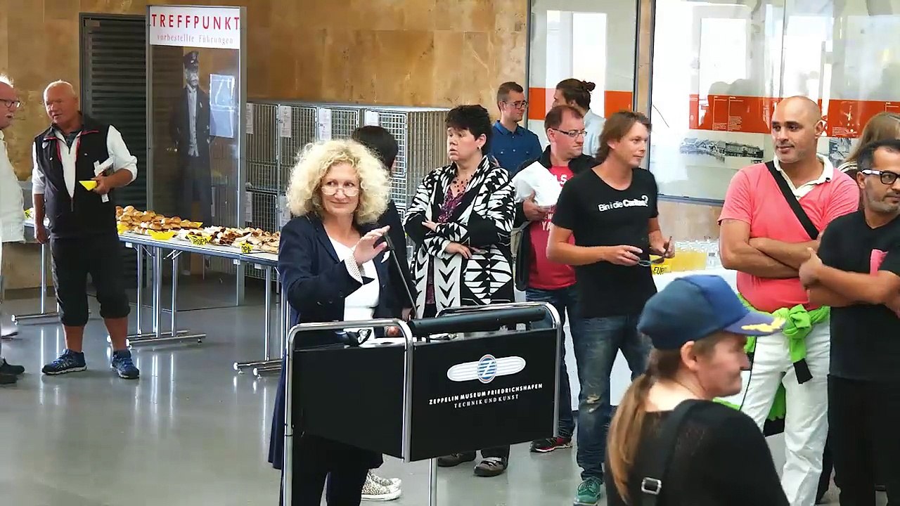 Ausstellungseröffnung mal anders - Zeppelin Museum Friedrichshafen