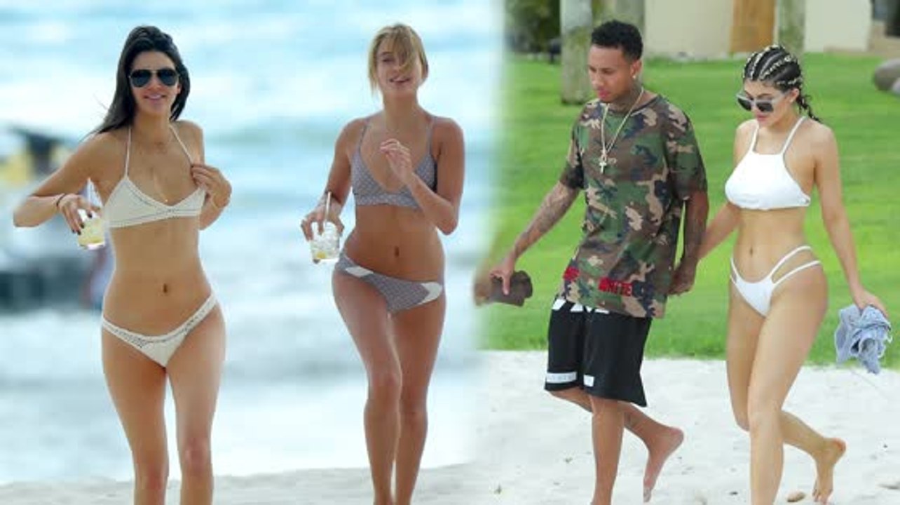 Kylie & Kendall Jenner mit Tyga und Freunden in Mexiko