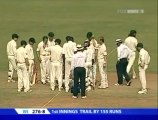 Brett Lee nearly Injured to a batsman, in test cricket.