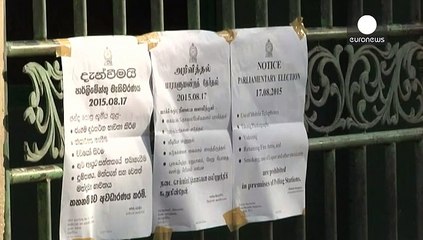 Legislative in Sri Lanka: sfida tra l'ex-Presidente e il Premier