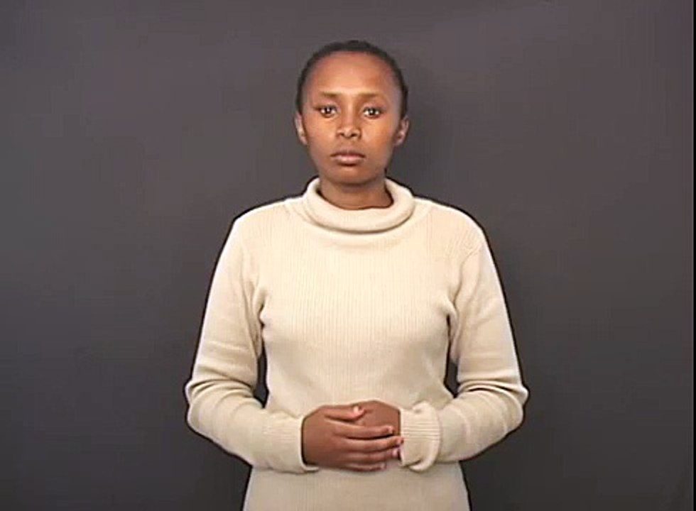 Kenyan Sign Language: Good