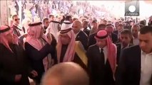 Jordan: King Abdullah visits murdered pilot's family, promises revenge