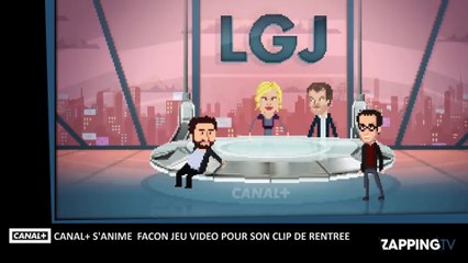 Canal+ : La chaîne dévoile son surprenant clip de rentrée façon jeu vidéo !