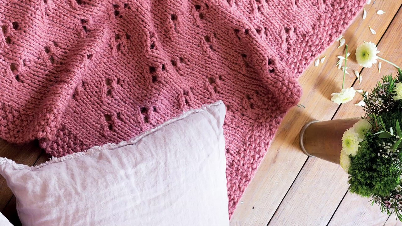 "Plaids & Cie à tricoter" de Mlle Sophie et "Tricot déco" de Catherine Bouquerel aux éditions Le Temps Apprivoisé