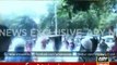 Rickshaw driver burns his Rickshaw in protest