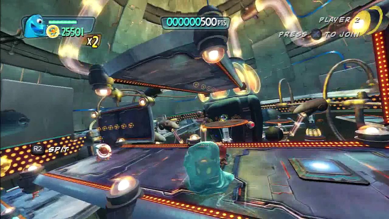 Monsters VS Aliens Walkthrough Part 11 (PS3, X360, Wii, PS2) ~ B.O.B. Level 11