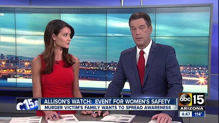 Parents of murdered woman hold safety event