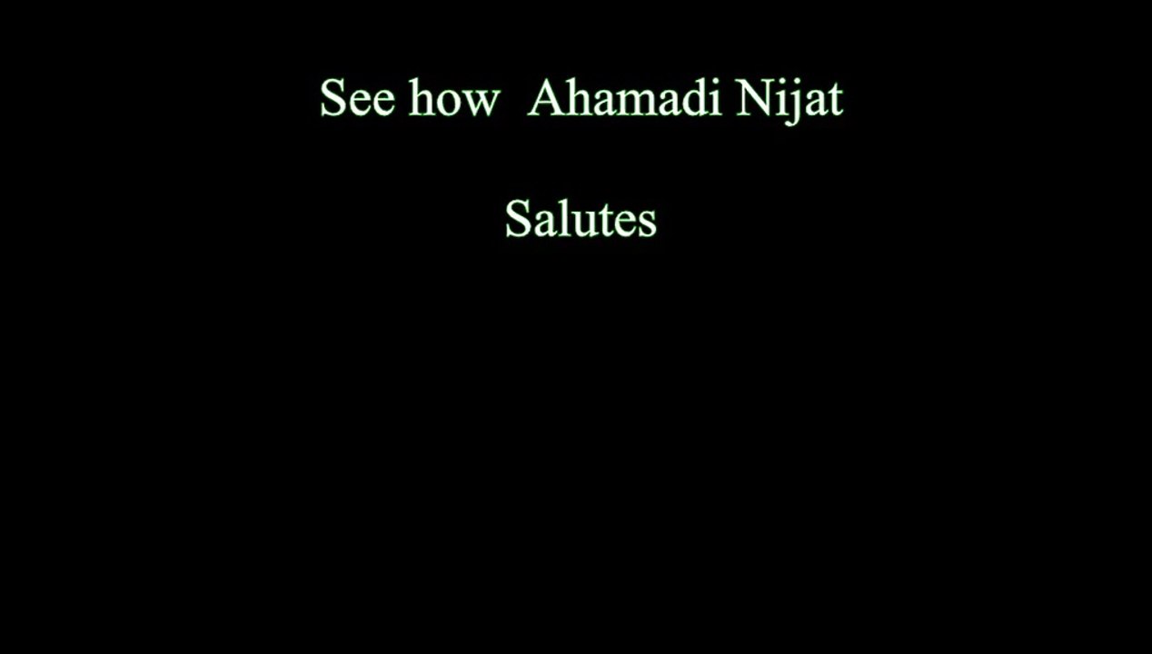 See How Former President of Iran Ahmadinejad Responce Hameed Gul