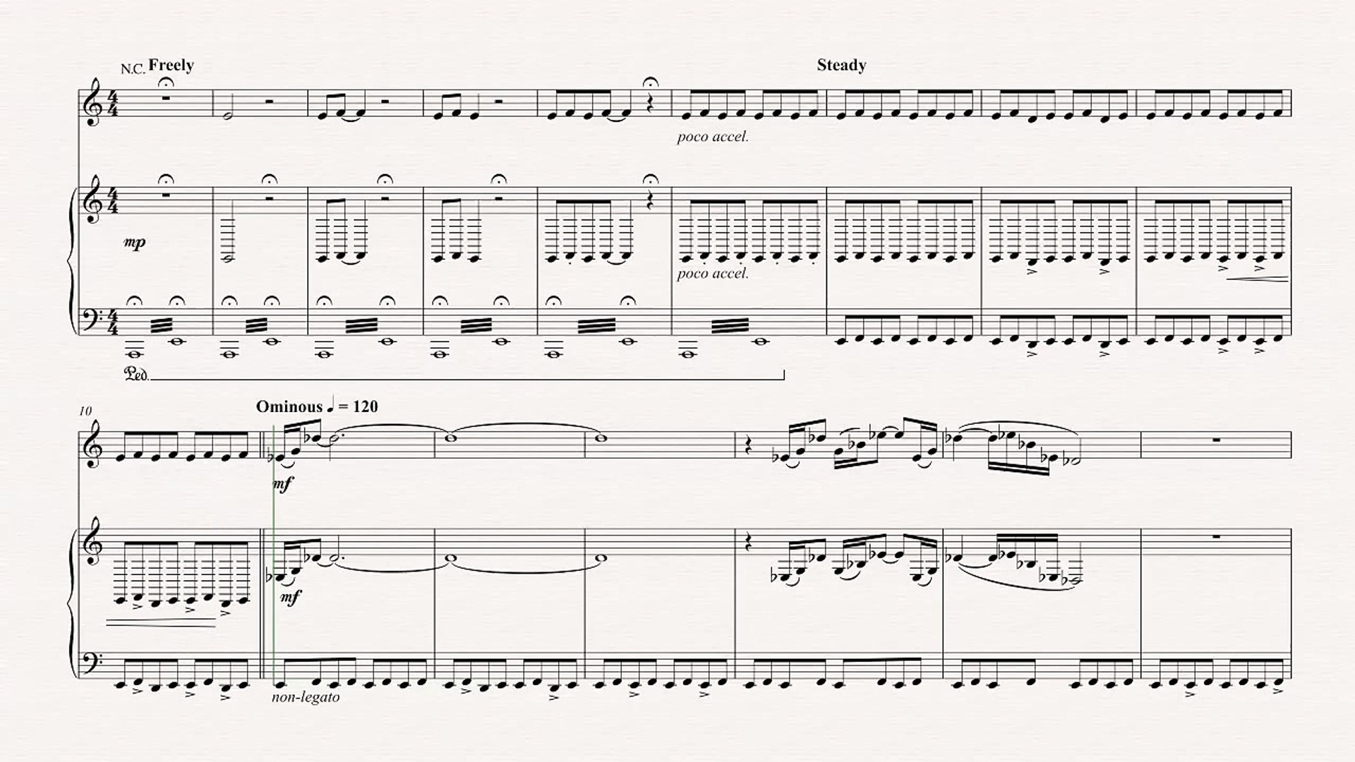 Violin - Jaws Theme Song - John Williams - Sheet Music, Chords, & Vocals -  video Dailymotion