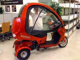 Fully Enclosed Scooter Trike