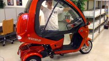 Fully Enclosed Scooter Trike