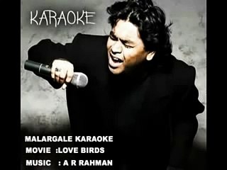 Malargale Malargale  Original Karaoke with lyrics